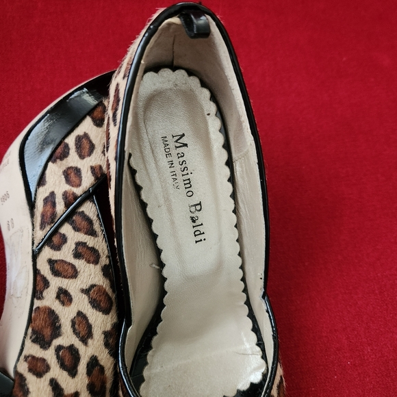 Leopard Print Evening shoes - Picture 3 of 4
